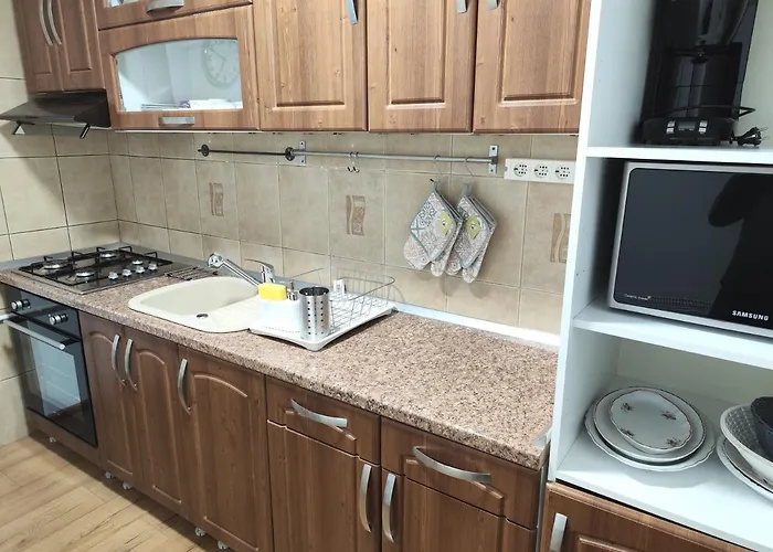 Platinum - Cu 3 Camere, 2 Dormitoare, 2 Bai, Bucatarie Complet Utilata, Living, 2 Balcoane * Bukareszt