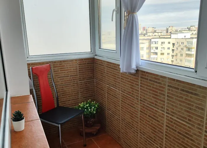 Platinum - Cu 3 Camere, 2 Dormitoare, 2 Bai, Bucatarie Complet Utilata, Living, 2 Balcoane בוקרשט