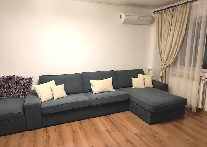 Platinum - Cu 3 Camere, 2 Dormitoare, 2 Bai, Bucatarie Complet Utilata, Living, 2 Balcoane * Bukareszt